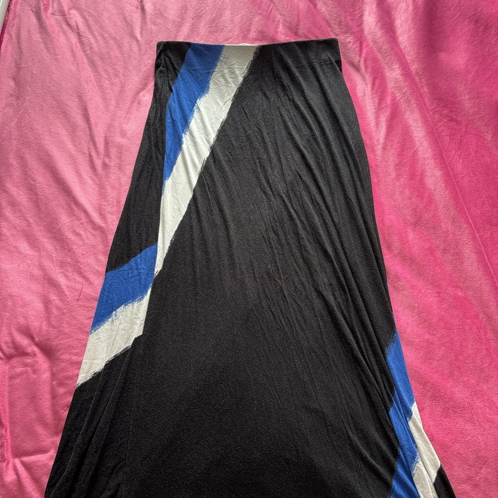 Lane Bryant Stylish Black and Blue Women's Skirt